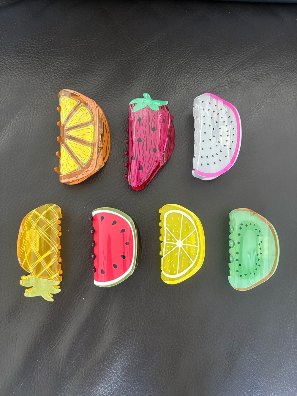Fruit Claw Hair Clip - pick 1 - Picture 6 of 6